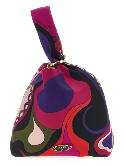 Pucci Multicolor Emilio Clutch In Pink