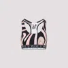 Pucci Marmo-print Sports Bra In Multicolor