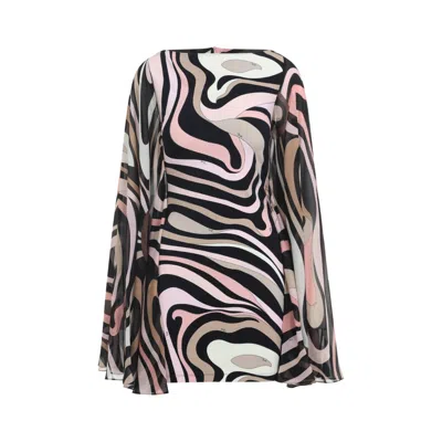 Pucci Multicolor Marmo Mexico Dress