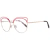 Pucci Emilio  Multicolor Metal Glasses Women's (frames) In Gold