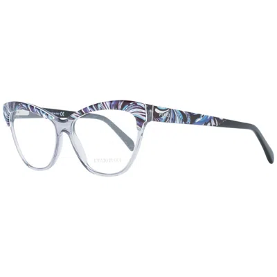 Pucci Emilio  Multicolor Plastic Glasses Women's (frames) In Blue