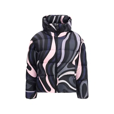 PUCCI MULTICOLOR POLYAMIDE SHELL JACKET