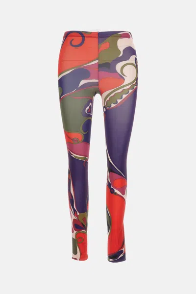 PUCCI MULTICOLOR PRINTED PANTS
