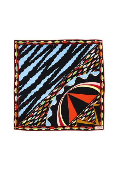 Pucci Multicolor Printed Scarf