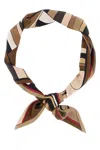 Pucci Silk Scarf Featuring Knot Detail In Multi