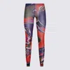 Pucci Printed Jersey Tights Socks Purple In Multi