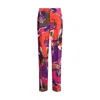Pucci Mid-rise Straight Pants In Multi