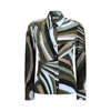 Pucci Multicolor Viscose Pattern Shirt In Multi