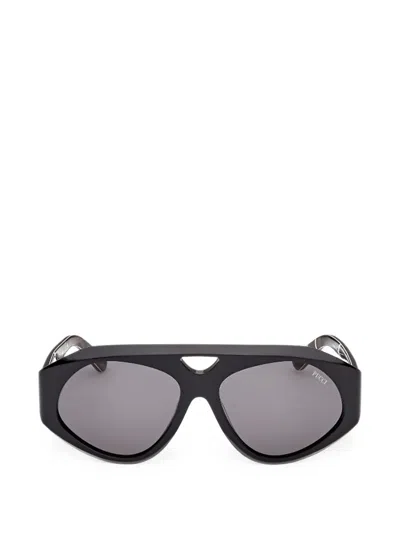 Pucci Navigator Sunglasses In Schwarz