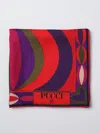 Pucci Geometric-pattern Silk Scarf In Multi