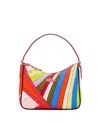 Pucci Nylon Shoulder Bag In Multicolor