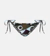 Pucci Occhi Bikini Bottoms In Multi