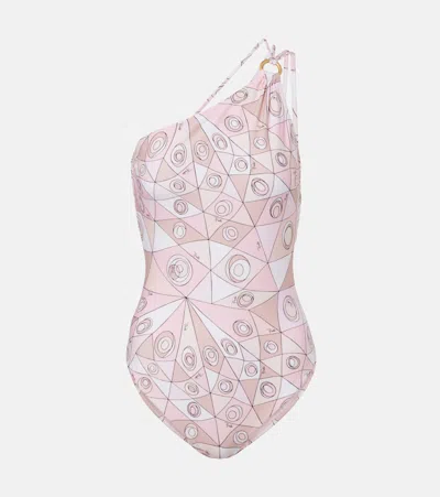 Pucci Occhi Swimsuit In Pink