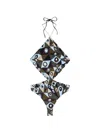 Pucci Occhi-print Trikini In Multi