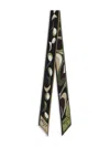 Pucci Silk Scarf In Green