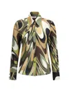 Pucci Abstract Pattern Cotton Shirt