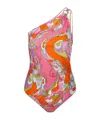 Pucci One-piece Swimsuit In Multi
