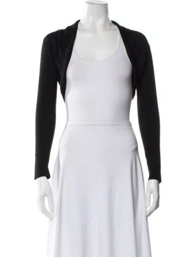 Pre-owned Pucci Open Front Sweater In White