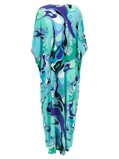 Pucci Orchid Dress In Multicolor