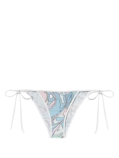 Pucci Orchidee Bikini Bottoms In White