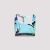 Pucci Multicolored Racerback Swimsuit With Elastic Branding