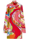 Pucci Orchidee Dress In Rot
