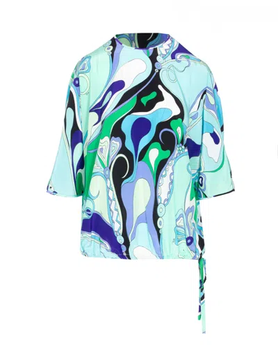Pucci Orchidee Print Shirt
