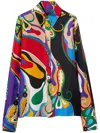 Pucci All-over Graphic Print Shirt In Red