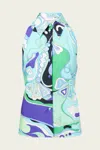 Pucci Abstract Halterneck Sleeveless Shirt
