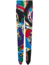 Pucci Orchidee-print Tights In Purple