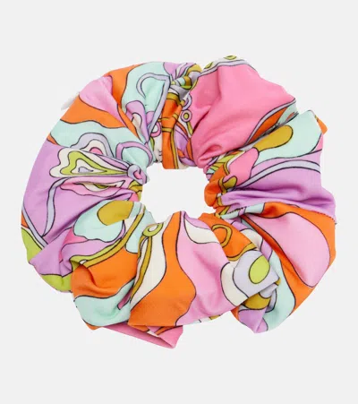 Pucci Orchidee Scrunchie In Multi
