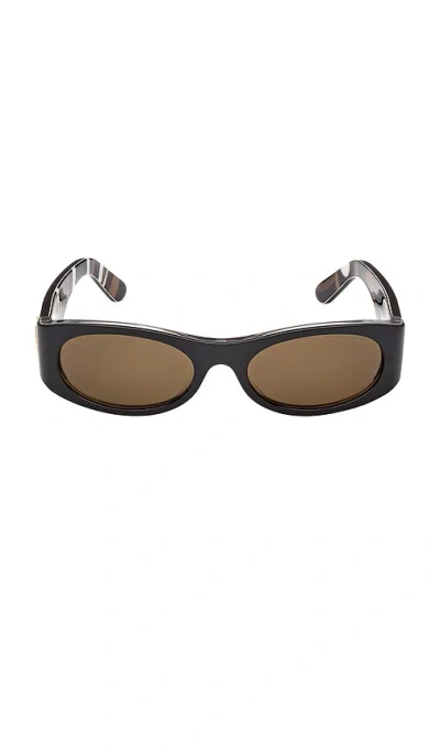 Pucci Oval Sunglasses In Brown