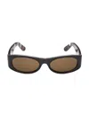 Pucci Oval Sunglasses In Brown
