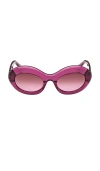 Pucci Oval Sunglasses In Multi