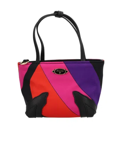 Pucci Palio Mini Handbag In Multi