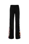 Pucci Stretch Viscose Pant With Side Stripe Detail In Black