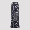 Pucci Flared Trousers With Pockets And Loops In Multi