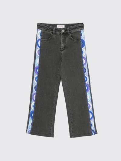 Pucci Jeans  Kids Color Grey In Gray