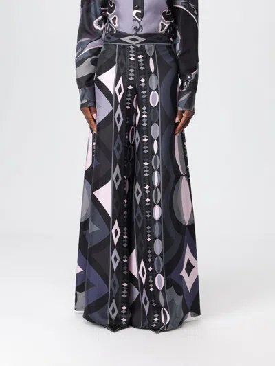 PUCCI PANTS PUCCI WOMAN COLOR BLACK,437932002