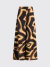 Pucci Labirinto Printed Silk-twill Trousers In Multi