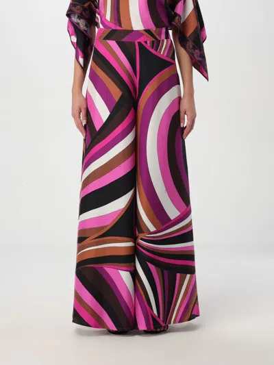 PUCCI PANTS PUCCI WOMAN COLOR PINK,417443010