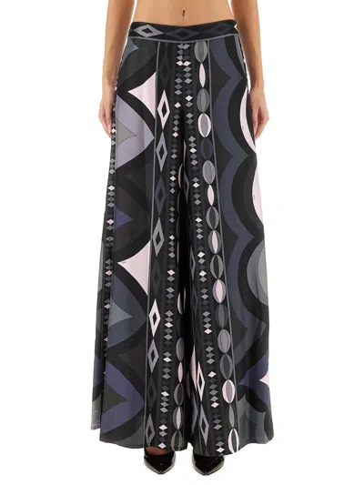 PUCCI PANTS WITH NECKLACE PRINT