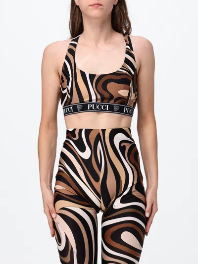 Pucci Pants Woman Color Brown