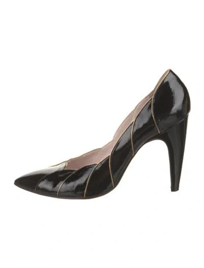Pre-owned Pucci Patent Leather Pumps In Multi
