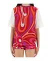 Pucci Pattern-printed Crewneck T-shirt In Multi