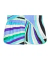 Pucci Pattern-printed Shorts In Blue