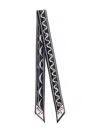 Pucci Patterned Fantasy Bandeau Scarf In Black