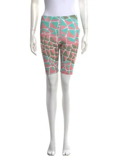 Pre-owned Pucci Patterned Knee-length Shorts W/ Tags In Neutrals