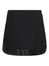 Pucci Patterned Mini Skirt In Black