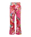 Pucci Patterned Trousers In Multi